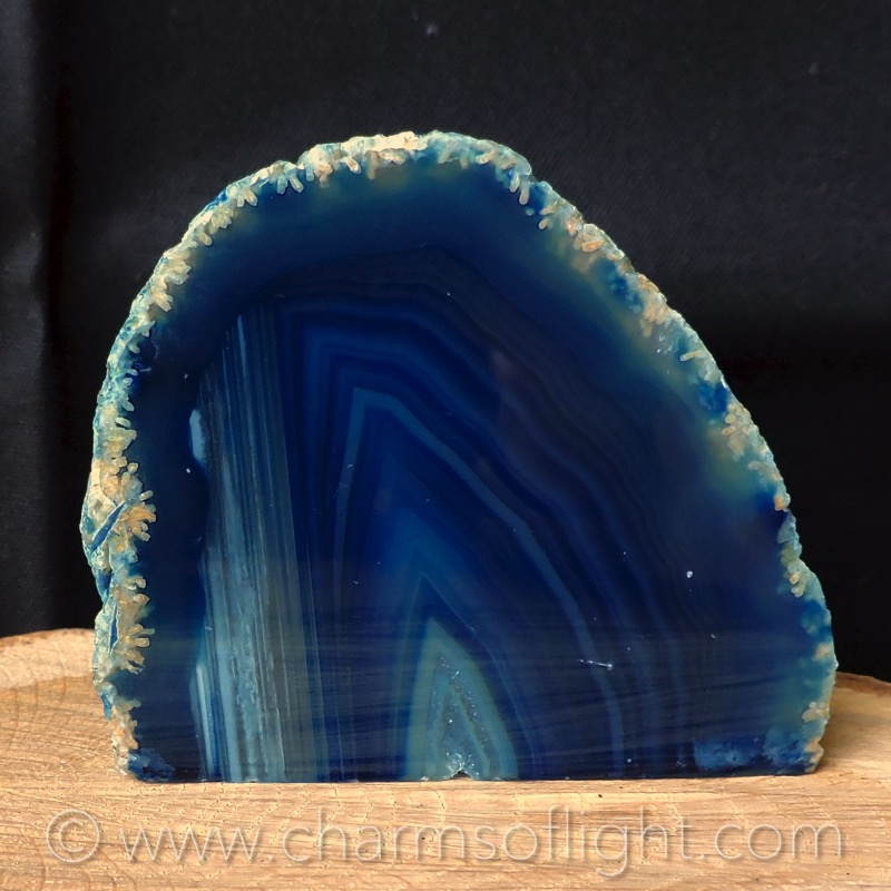 Agate Nodule - Blue